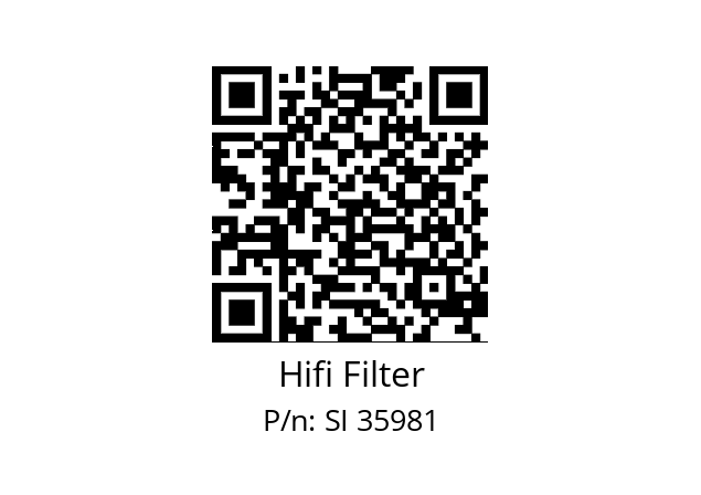   Hifi Filter SI 35981