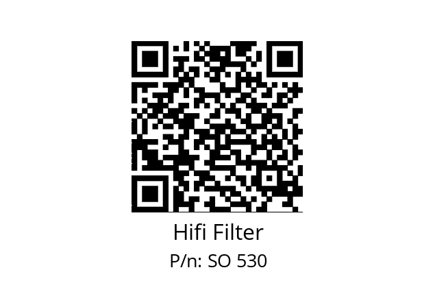   Hifi Filter SO 530