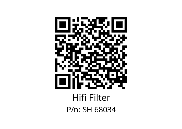   Hifi Filter SH 68034