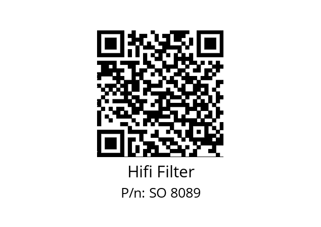   Hifi Filter SO 8089