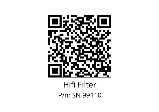   Hifi Filter SN 99110