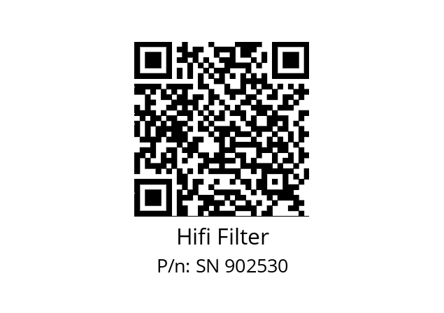   Hifi Filter SN 902530