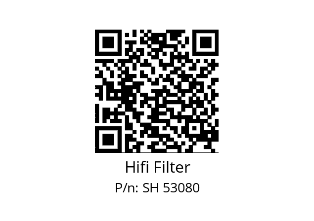   Hifi Filter SH 53080