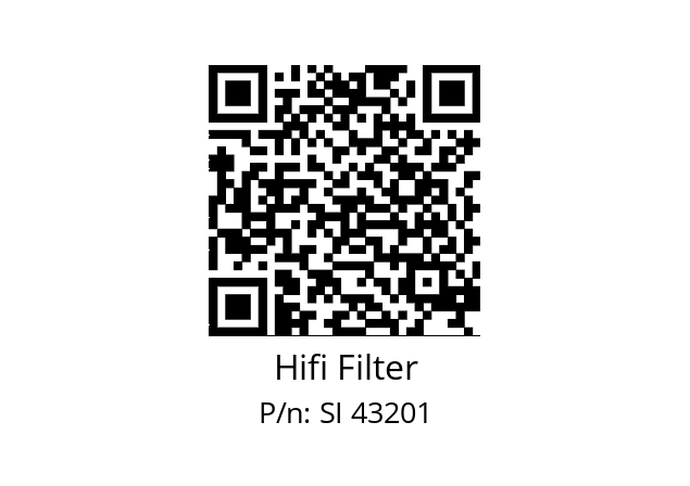   Hifi Filter SI 43201