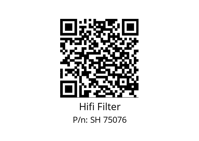   Hifi Filter SH 75076