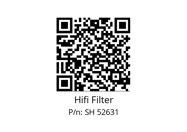   Hifi Filter SH 52631