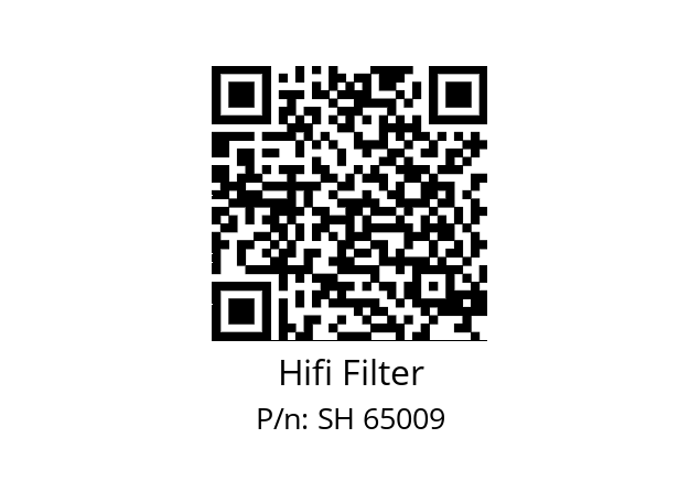   Hifi Filter SH 65009