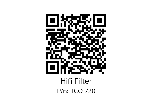   Hifi Filter TCO 720