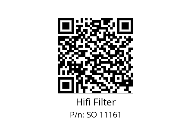   Hifi Filter SO 11161