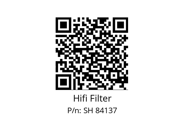   Hifi Filter SH 84137