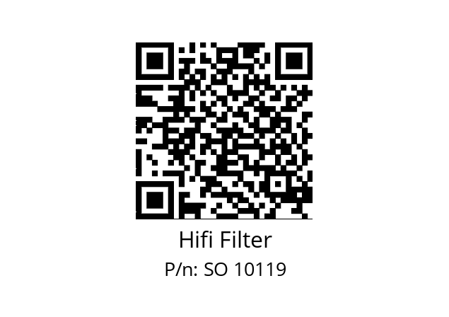   Hifi Filter SO 10119