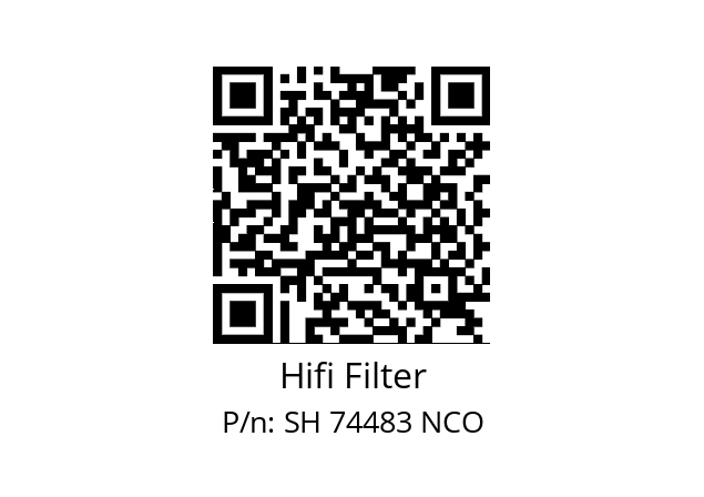   Hifi Filter SH 74483 NCO