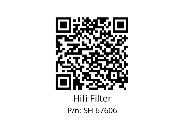   Hifi Filter SH 67606