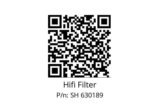   Hifi Filter SH 630189