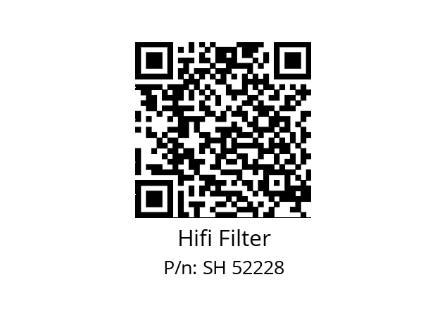   Hifi Filter SH 52228