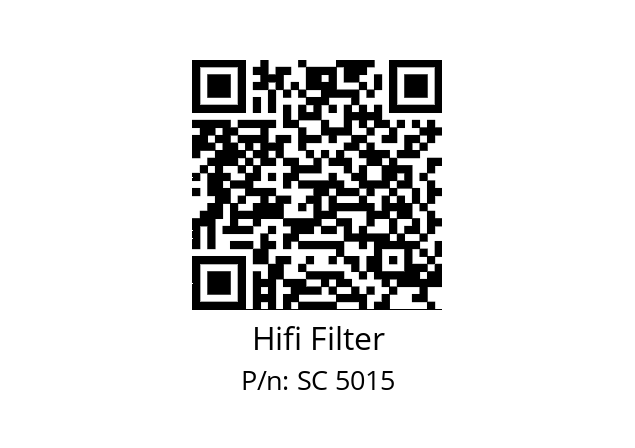   Hifi Filter SC 5015