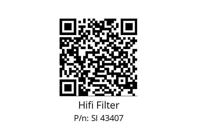   Hifi Filter SI 43407