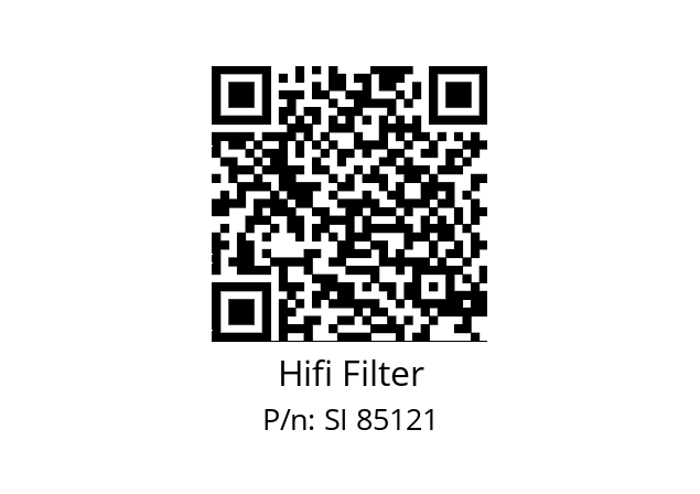   Hifi Filter SI 85121