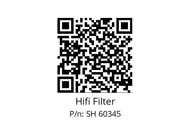   Hifi Filter SH 60345