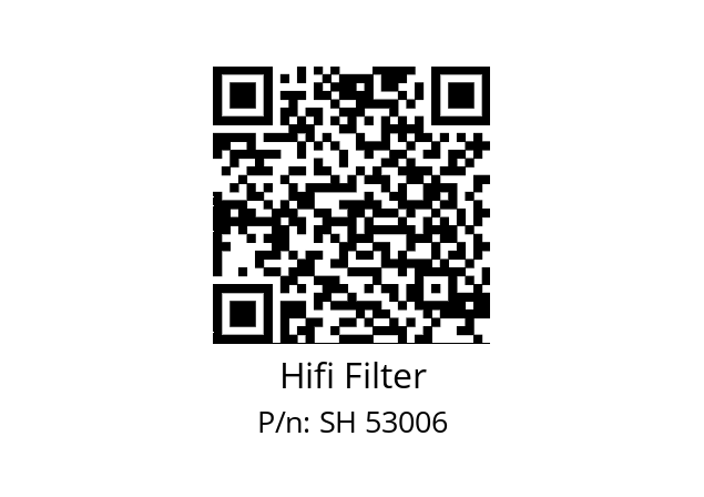   Hifi Filter SH 53006