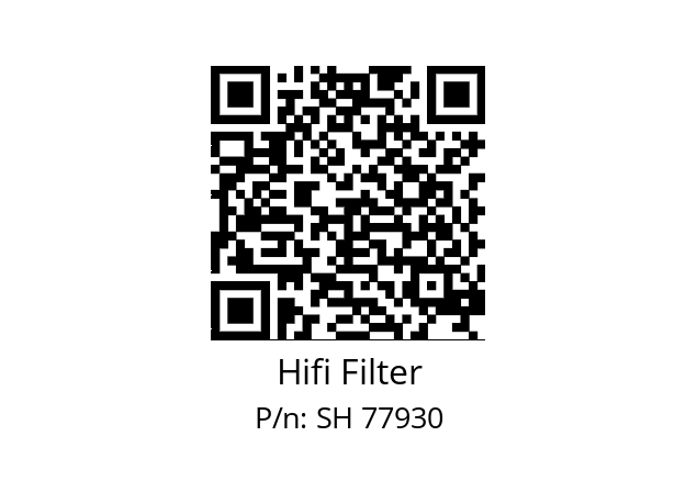   Hifi Filter SH 77930