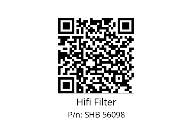   Hifi Filter SHB 56098