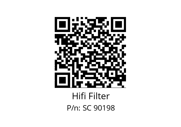   Hifi Filter SC 90198