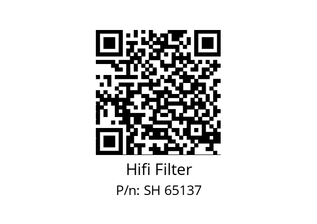   Hifi Filter SH 65137