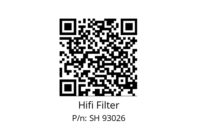   Hifi Filter SH 93026