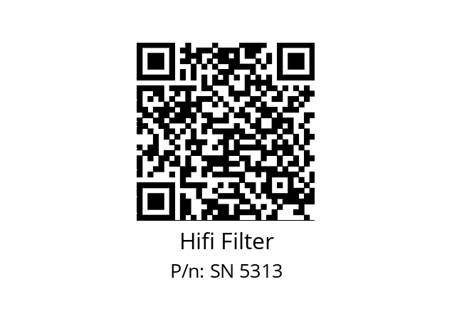   Hifi Filter SN 5313