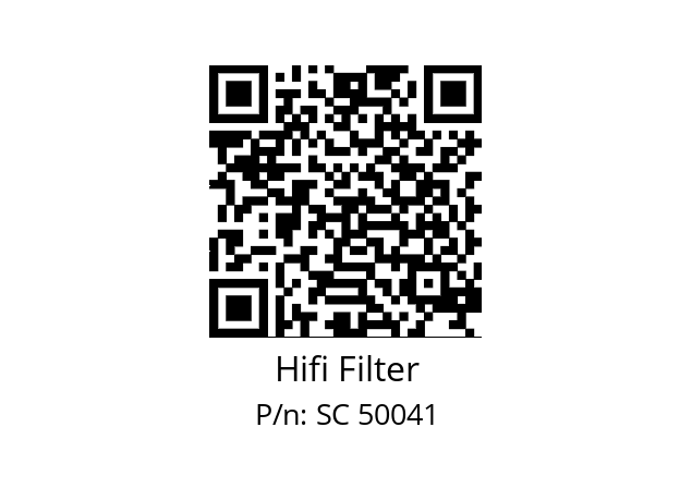   Hifi Filter SC 50041