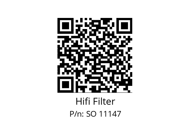   Hifi Filter SO 11147