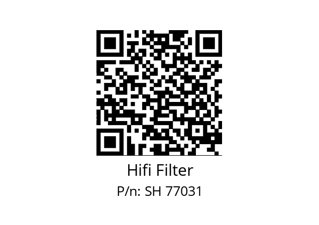   Hifi Filter SH 77031