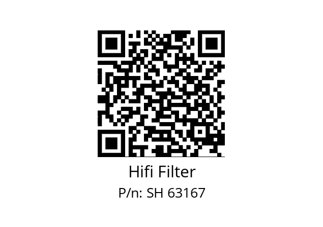   Hifi Filter SH 63167