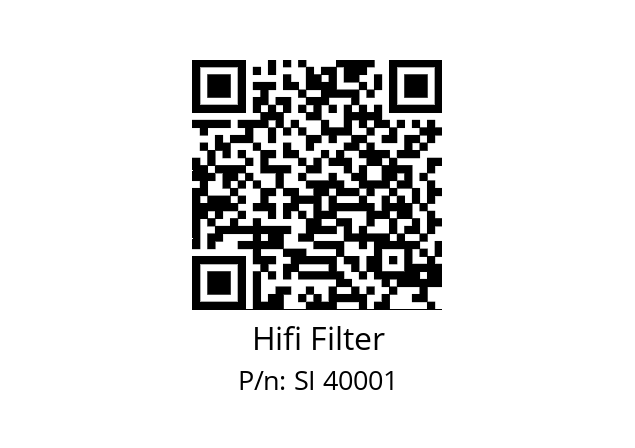   Hifi Filter SI 40001