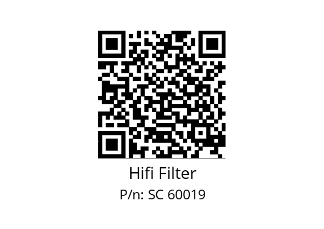   Hifi Filter SC 60019