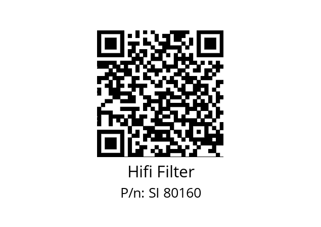   Hifi Filter SI 80160