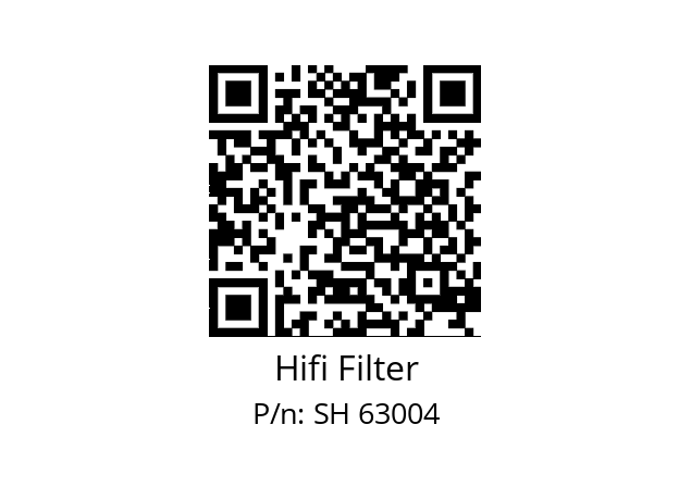   Hifi Filter SH 63004