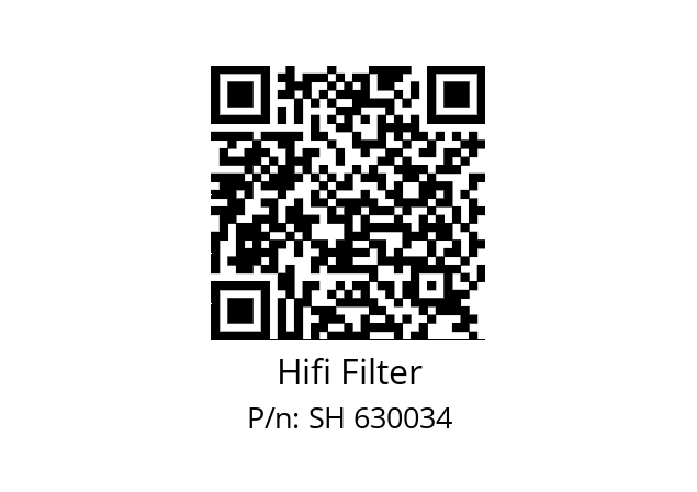   Hifi Filter SH 630034