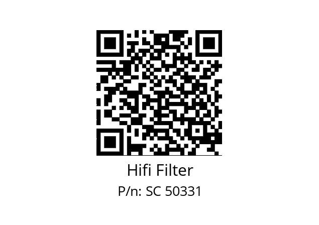   Hifi Filter SC 50331