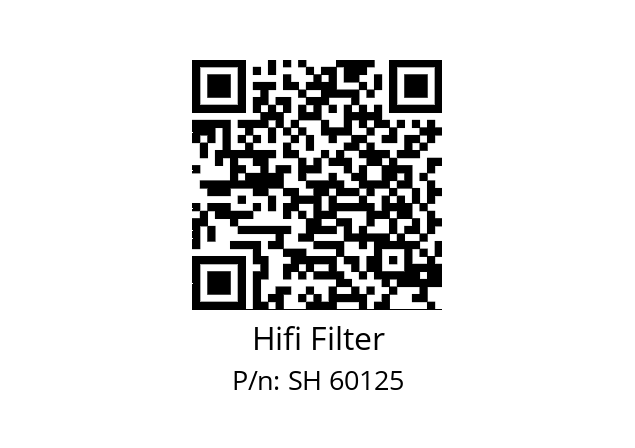   Hifi Filter SH 60125