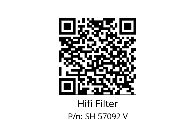   Hifi Filter SH 57092 V