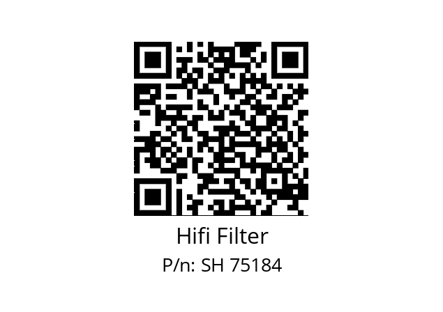   Hifi Filter SH 75184