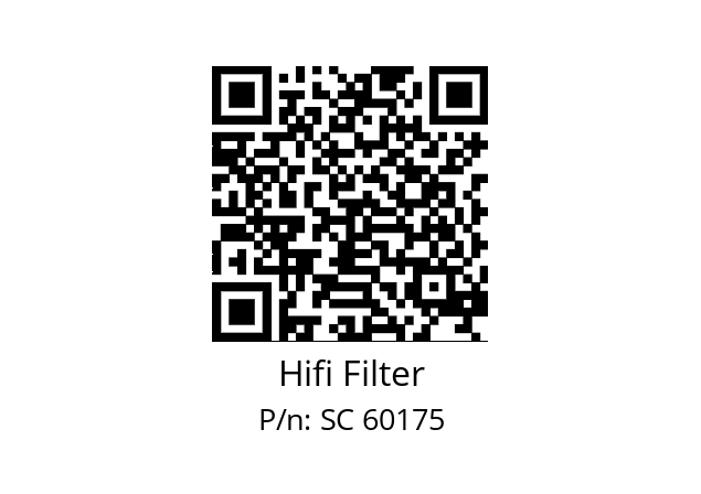   Hifi Filter SC 60175