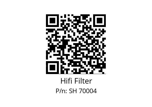   Hifi Filter SH 70004