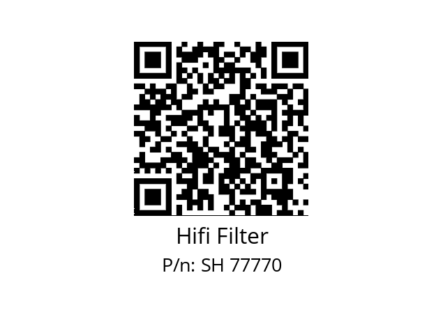   Hifi Filter SH 77770