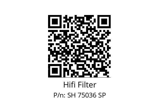   Hifi Filter SH 75036 SP