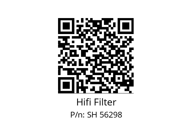   Hifi Filter SH 56298