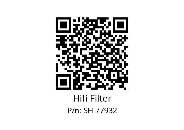   Hifi Filter SH 77932