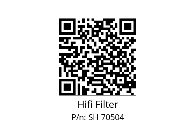   Hifi Filter SH 70504